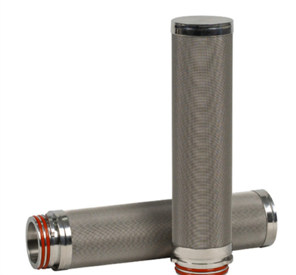 304 Stainless Steel Filter Debu Udara Elemen Filter Layar Lipat 200 Mesh Suhu Tinggi